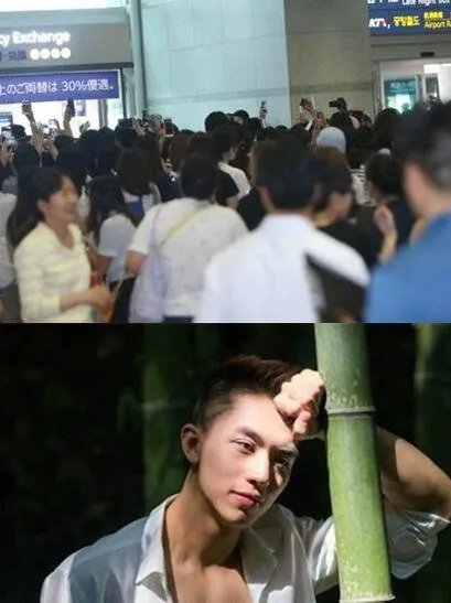 许魏洲抵韩开唱引关注 3000名粉丝齐聚现场相当热闹