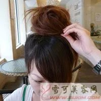 超详细丸子头扎法步骤图解(图文)