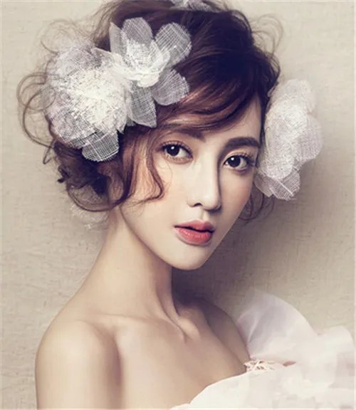 韩式新娘妆图片精选 2017好看的韩式新娘造型