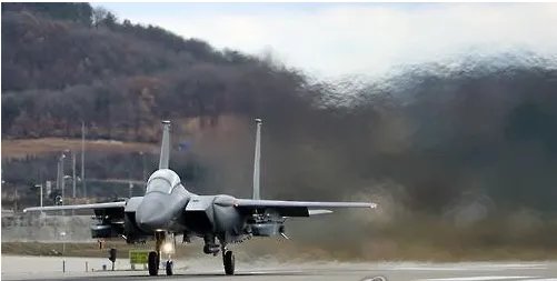 韩国空军实弹发射了吗?