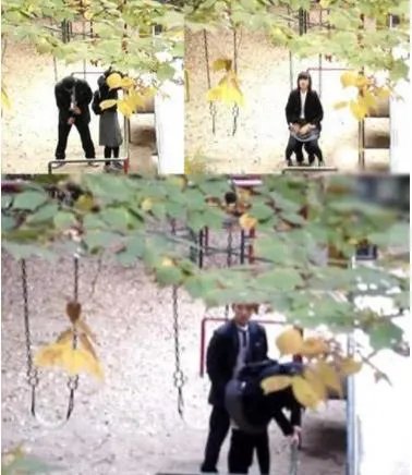 湖南高中秋千门：奇葩尴尬门事件照片