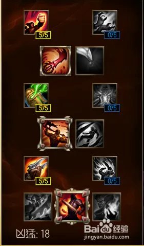 s6武器大师上单天赋加点图