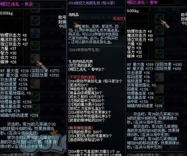 DNF51套2014全面分析 强大属性让你心动