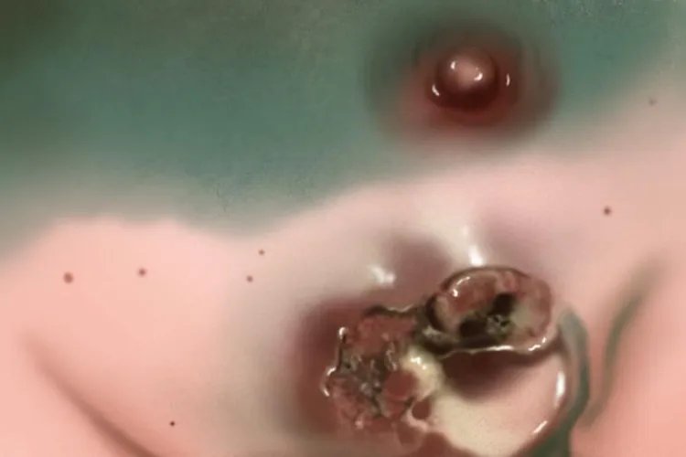 乳腺癌晚期真人图片