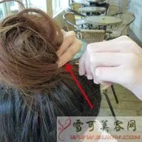 超详细丸子头扎法步骤图解(图文)