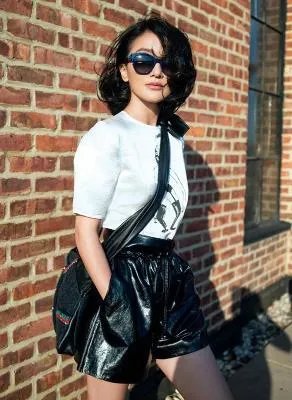 周迅最新街拍:让你优雅挺拔显腿长的穿衣技巧