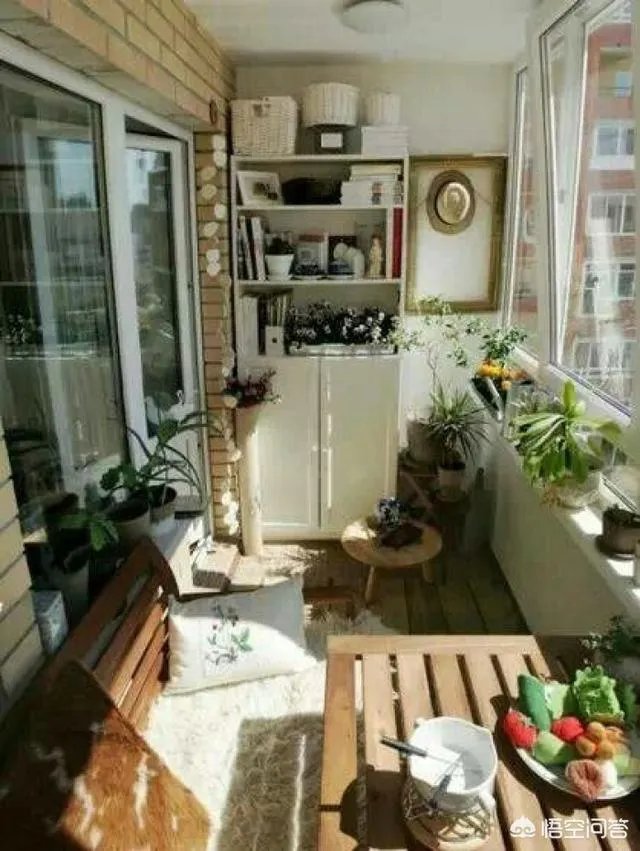 长方形的小阳台怎么打造小花园？