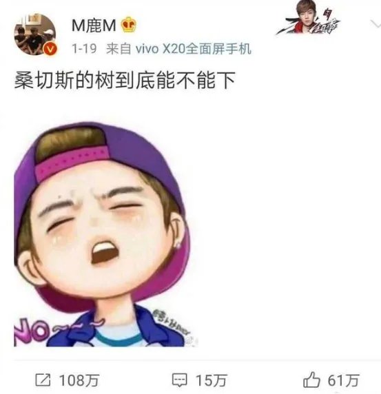 鹿晗下树了是什么意思？