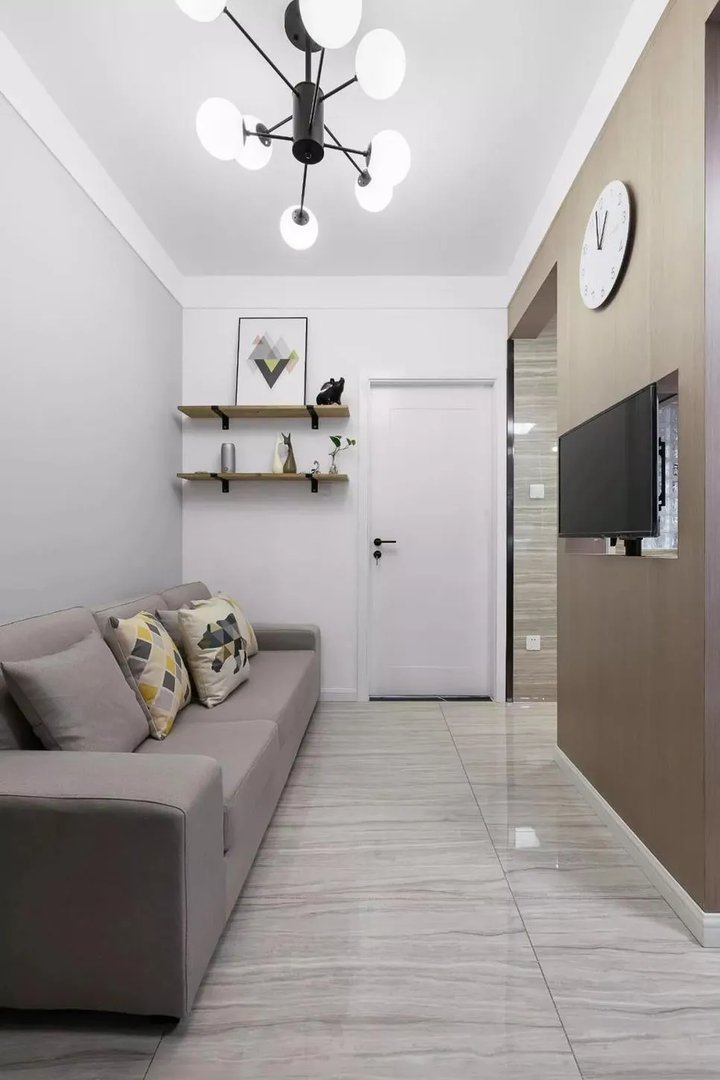 58㎡也可以挤出2间房还不拥挤。