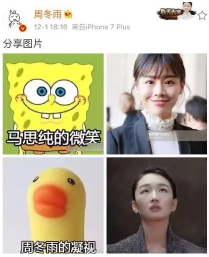 周冬雨探班马思纯吗?