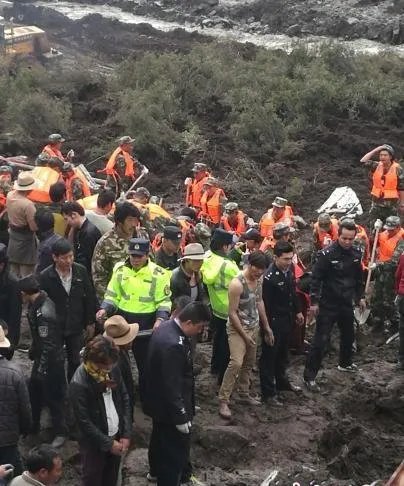 青海玛沁山体滑坡情况是怎样的?