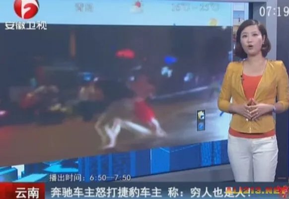 奔驰车主怒打捷豹车主 一个旧闻让人不敢拼爹