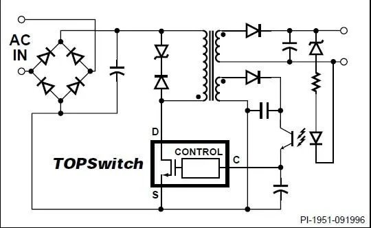 TOP222YN谁能比喻一下它的功能，作用