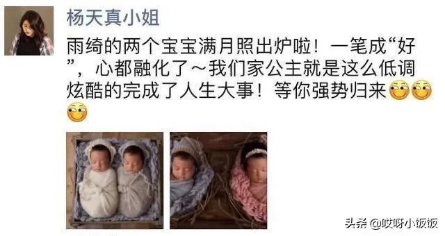 张雨绮有一对双胞胎孩子,是怎么一回事?