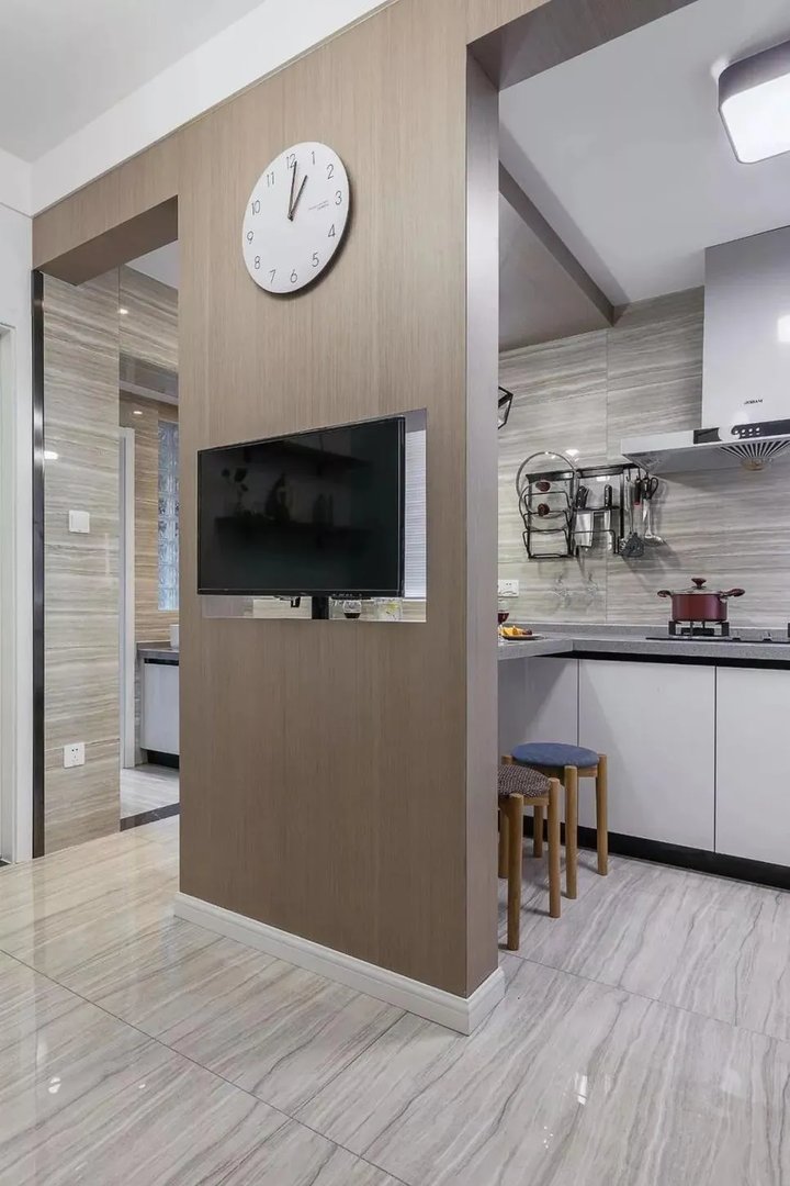 58㎡也可以挤出2间房还不拥挤。