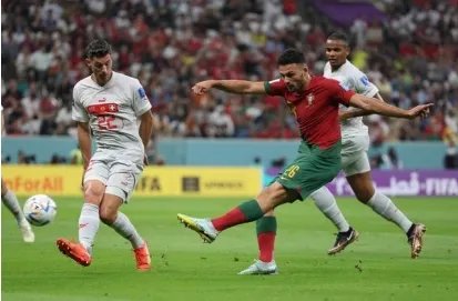 葡萄牙6-1淘汰瑞士晋级8强（葡萄牙球队有希望进入四强）