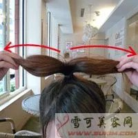 超详细丸子头扎法步骤图解(图文)