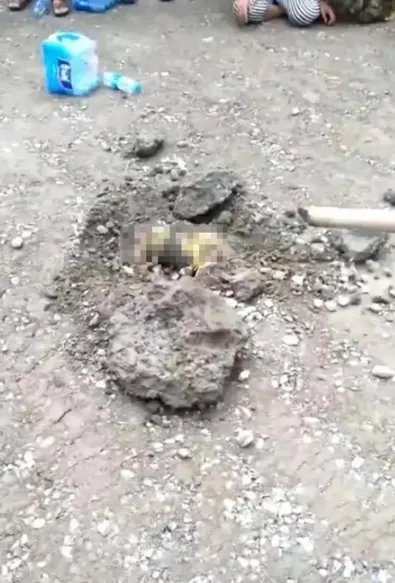 女童被埋施工路面是什么情况?