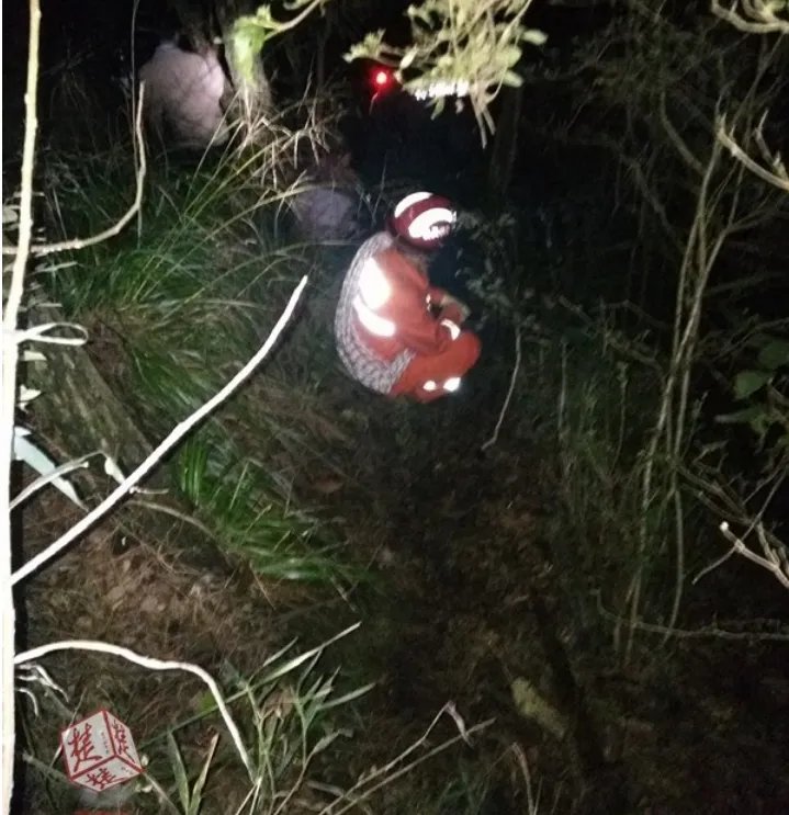 警民放烟花寻人后找着了吗?