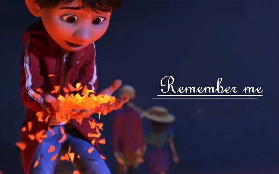 remember me吉他谱是怎样的?