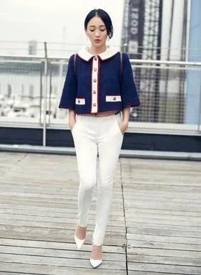 周迅最新街拍:让你优雅挺拔显腿长的穿衣技巧