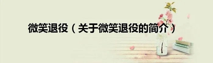 微笑退役（关于微笑退役的简介）