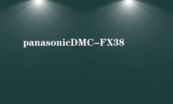 panasonicDMC-FX38