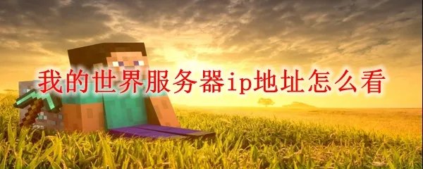 我的世界服务器ip地址怎么看