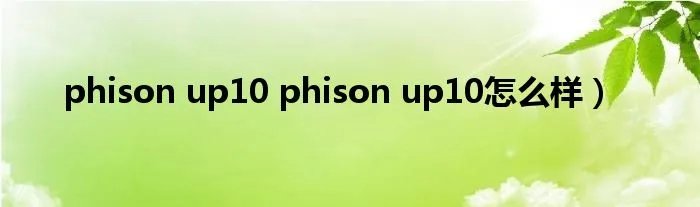 phison up10 phison up10怎么样）