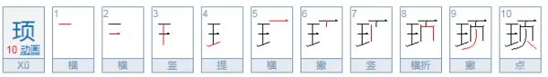 顼怎么读?是什么意思?