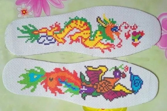 【鞋垫花样】鞋垫花样图案大全 鞋垫图案大全