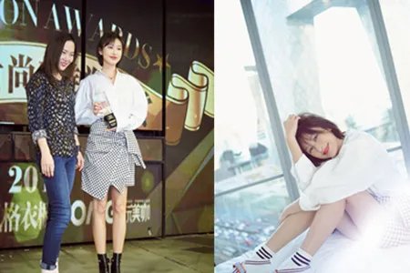 张俪少女装亮相 活泼俏皮十分靓丽