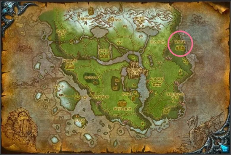 魔兽世界复仇港在哪