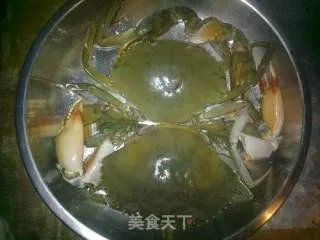 美味又营养--清蒸大螃蟹