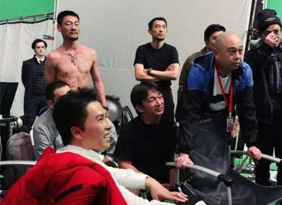 甄子丹新戏工作照什么样子的?