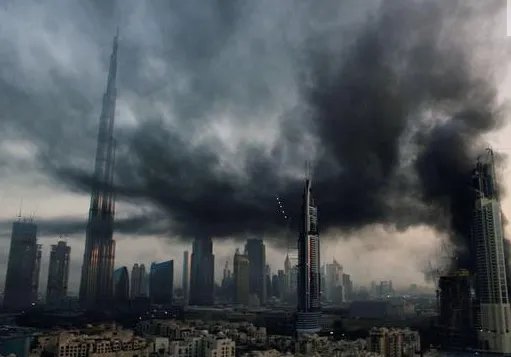 迪拜大火全城被浓烟笼罩是怎么回事？