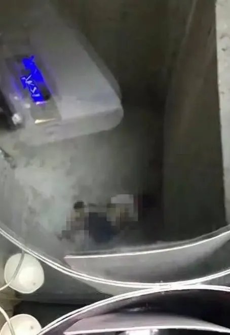 男孩坠落电梯井是真的吗?