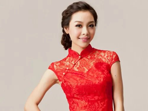 旗袍新娘发型图片大全 2017流行的旗袍发型推荐