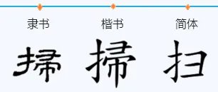 扫的多音字组词