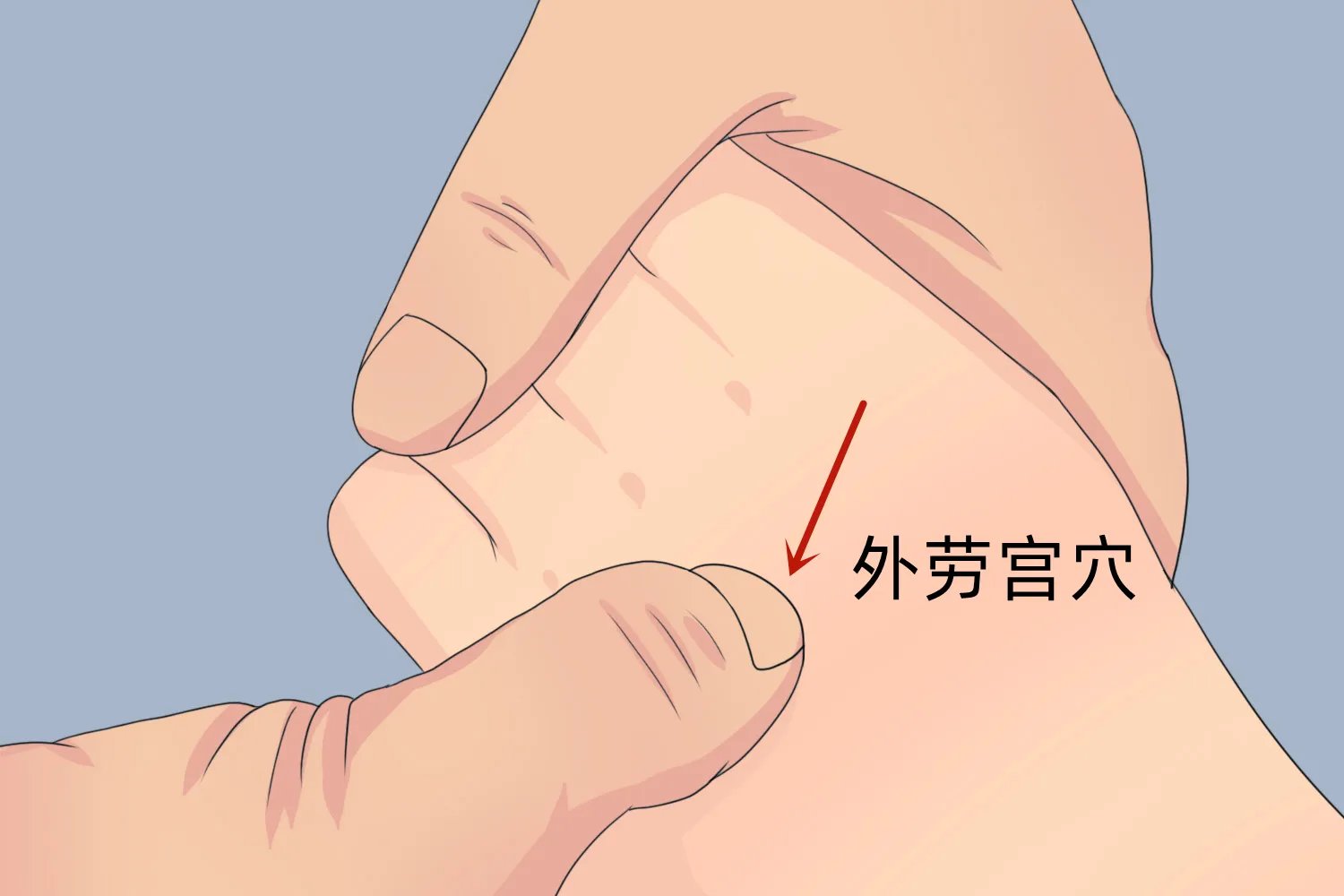 儿童肚子疼按摩图解