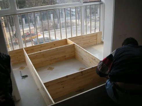 美宅客:老姐家装修自制的小飘窗,方法、步骤都总结好了