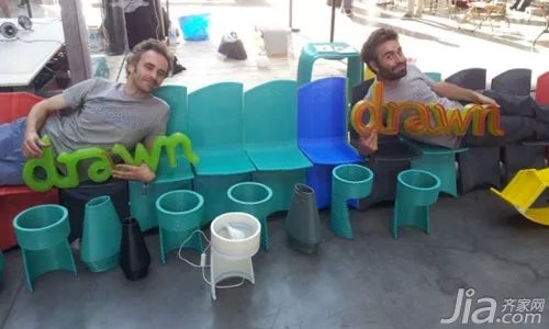 创意无限 3D打印机造就出多彩家具