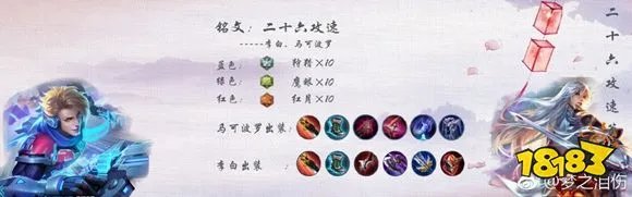 王者荣耀李白怎么打