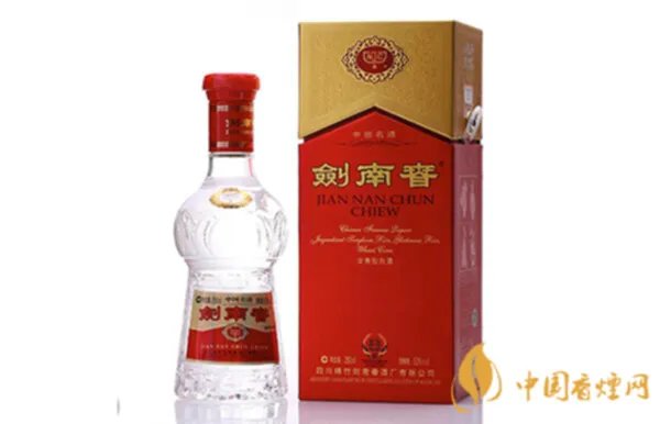 剑南春52度浓香型白酒价格表大全一览