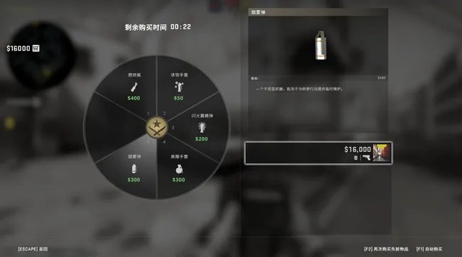 csgo烟雾弹价格是多少？