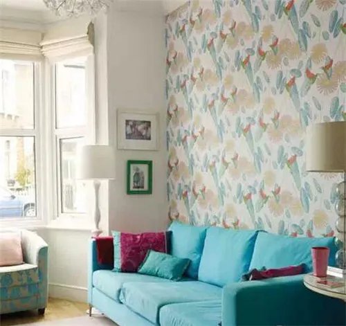 客厅壁纸装修效果图 选对壁纸教你轻松打造时尚客厅