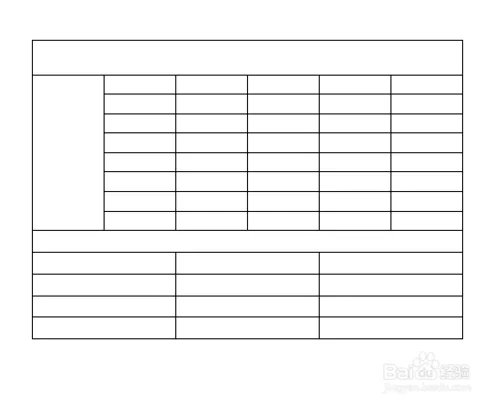 怎么制作电子表格