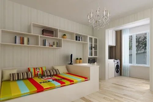 榻榻米装修效果图小户型  小户型榻榻米就是这么美