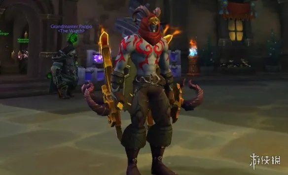 《魔兽世界》幻化开放半裸选项 终于可以大秀腹肌了!