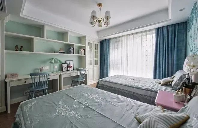 双人床的儿童房相比上下铺，哪个更好？